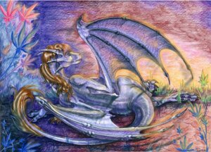 Rating: Safe Score: 0 Tags: blue_body brown_hair detailed detailed_background dragon e621 esa82 european_mythology female feral hair lying membrane_(anatomy) membranous_wings mythological_creature mythological_scalie mythology nude on_side scalie solo tail western_dragon wings User: bunchy7s