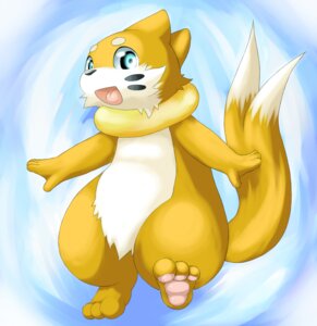 Rating: Safe Score: 0 Tags: ambiguous_gender anthro blue_eyes buizel e621 feet forked_tail generation_4_pokemon hindpaw looking_at_viewer mitei mti777 multi_tail nintendo open_mouth paws pokemon pokemon_(species) solo tail unusual_anatomy unusual_tail User: bunchy7s