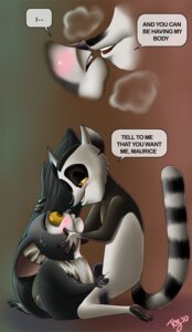 Rating: Explicit Score: 0 Tags: 2010 anthro aye-aye blush broken_language dialogue dreamworks duo e621 english_text erection eye_contact feet genitals half-closed_eyes king_julien lemur looking_at_another madagascar_(series) male male/male mammal maurice_(madagascar) narrowed_eyes penis prehensile_feet primate ring-tailed_lemur sitting strepsirrhine tail text toes tsuyagami yellow_eyes User: bunchy7s