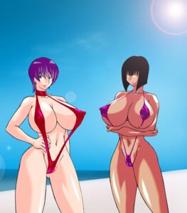 Rating: Explicit Score: 0 Tags: 2girls 7961_shiki beach bikini black_hair breasts cameltoe character_request cleavage curvy dark_skin female female_only green_eyes huge_breasts milf multiple_females multiple_girls purple_hair pussy rule34 sling_bikini smile source_request swimsuit yellow_eyes User: bunchy7s