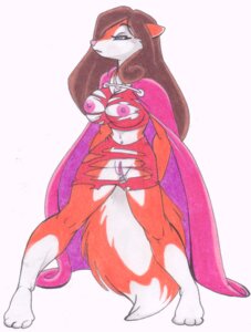 Rating: Explicit Score: 0 Tags: 3_toes anthro barefoot big_breasts biped breasts brown_hair canid canine cloak clothing e621 feet female fox genitals hair mammal natasha_cat nipples pink_clothing solo standing tail toes torn_clothing vulva User: bunchy7s