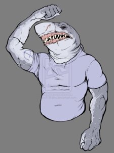 Rating: Safe Score: 0 Tags: alpha_channel anchor anthro aquatic biceps black_eyes clothing e621 faux-brains fish great_white_shark grey_body mackerel_shark male muscular muscular_anthro muscular_male scar shark shirt solo tattoo teeth topwear white_shark User: bunchy7s
