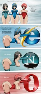 Rating: Explicit Score: 0 Tags: 3girls arm_sleeves ass bending_over bent_over big_ass big_breasts black_hair blue_gloves blue_hair blue_leotard blue_thighhighs bob_cut breasts breasts_out browsers comic curvy elbow_gloves english_text female fingerless_arm_sleeves fingerless_gloves gloves green_eyes green_gloves green_leotard green_thighhighs hair_ribbon hanging_breasts holding_hands inanimate interlocked_fingers internet_explorer internet_explorer-tan large_breasts leaning_forward legs_together leotard long_hair multiple_females multiple_girls netscape netscape-tan nipples opera-tan opera_(browser) os-tan pink_hair red_gloves red_hair red_leotard red_thighhighs rule34 site-tan software strapless_leotard superheroine symantec thighhighs User: bunchy7s