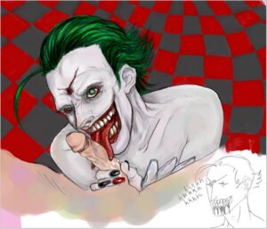 Rating: Explicit Score: 0 Tags: 2boys batman batman_(bruce_wayne) batman_(series) bruce_wayne checkerboard_background cock_hungry dc dc_comics fellatio forked_tongue gay green_eyes green_hair head_out_of_frame holding_penis imminent_penetration joker licking_penis long_fingernails looking_at_partner male male_only multiple_boys multiple_males nude oral_sex painted_fingernails penis red_lips rule34 supervillain tagme teeth tongue tongue_out white_skin wound yaoi User: bunchy7s
