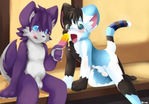 Rating: Explicit Score: 0 Tags: 2009 animal_genitalia anthro balls blue_eyes canid canine canis dessert domestic_cat duo e621 ende eyewear felid feline felis food fully_sheathed fur genitals glasses holding_food holding_object ice_cream inner_ear_fluff male mammal multicolored_body multicolored_eyes multicolored_fur multicolored_tail open_mouth purple_body raised_tail romantic romantic_couple sheath skylar_wing tail tuft wolf young young_anthro zander_oro User: bunchy7s