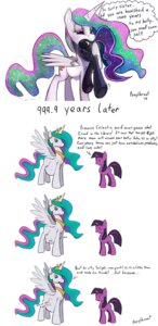 Rating: Questionable Score: 0 Tags: comic crown dialogue e621 english_text equid equine feathered_wings feathers female feral friendship_is_magic fur group hair hasbro headgear horn humor mammal multicolored_hair my_little_pony mythological_creature mythological_equine mythology oral_vore ponythroat princess_celestia_(mlp) princess_luna_(mlp) purple_body purple_eyes purple_fur purple_hair royalty same_size_vore simple_background soft_vore struggling text unicorn vore white_background white_body white_fur winged_unicorn wings User: bunchy7s