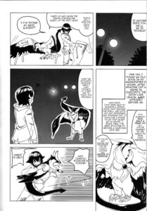 Rating: Safe Score: 0 Tags: amo_(yoona) avian bird comic demon e621 english_text female feral greyscale hi_res human male mammal monochrome summoner text yoona User: bunchy7s