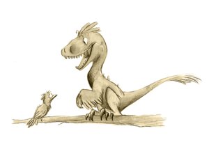 Rating: Safe Score: 0 Tags: 2010 ambiguous_gender avian bird branch claws digitigrade dinosaur dromaeosaurid duo e621 eye_contact feathered_dinosaur feathered_scalie feathered_wings feathers feral in_tree looking_at_another on_branch open_mouth plant prehistoric_species reptile saurischian scalie simple_background skia tail teeth theropod toe_claws tongue tree velociraptor white_background wings User: bunchy7s