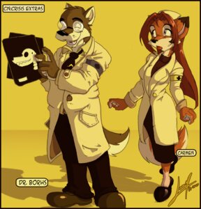 Rating: Safe Score: 0 Tags: 2007 anthro armband biped black_clothing black_footwear bone bottomwear brown_bottomwear brown_clothing brown_footwear brown_topwear canid canine canis carmen_(psicoyote) clothed clothing coat digital_media_(artwork) doctor domestic_dog dr._borhs_(psicoyote) duo e621 eyewear female flats_(shoes) footwear fox glasses hair hospital humor internal joke lab_coat laugh lipstick long_hair makeup male mammal medical nurse nurse_clothing nurse_uniform pants psicoyote radiograph red_cross shirt shoes skirt skull spine standing tail topwear uniform yellow_clothing yellow_outerwear yellow_theme yellow_topwear User: bunchy7s