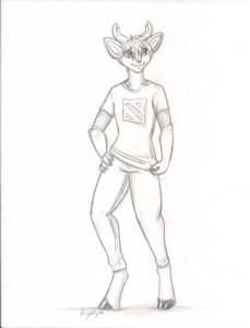 Rating: Safe Score: 0 Tags: 2014 anthro clothed clothing deer dota e621 full-length_portrait graphite_(artwork) greyscale hi_res jayce_(jayce0rangetail) male mammal monochrome portrait royalty royalty_(artist) solo traditional_media_(artwork) valve valve_corporation User: bunchy7s