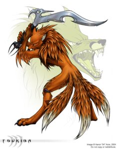 Rating: Safe Score: 0 Tags: 2004 5_fingers angry anthro biped black_nose brown_body brown_fur canid canine claws digitigrade dipstick_tail e621 fangs feet fingers fox fur gloves_(marking) hair holding_object holding_weapon looking_back male mammal markings melee_weapon multi_tail multicolored_tail nude orange04 orange_body orange_fur orange_hair pupils simple_background slit_pupils solo tail tail_markings teeth weapon white_background white_body white_fur yellow_eyes User: bunchy7s