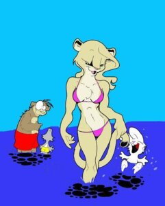 Rating: Questionable Score: 0 Tags: anthro ben_bruin bikini breasts cleavage clothed clothing cougar e621 excited felid feline female group half-closed_eyes lily_feldspar low_res male mammal narrowed_eyes outside partially_submerged ralph_e._hayes_jr. seaside skimpy swimwear tail two-piece_swimsuit velvet_(under_the_lemon_tree) water zoot User: bunchy7s