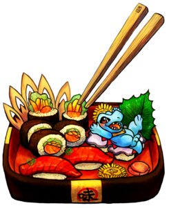 Rating: Safe Score: 0 Tags: ambiguous_gender blue_body blue_skin chopsticks cjk_character digital_media_(artwork) e621 feral fish_meat food generation_2_pokemon haychel hi_res meat micro nintendo on_food pokemon pokemon_(species) red_eyes reptile rice scalie simple_background size_difference solo sushi tail text totodile tray white_background User: bunchy7s Rating: Safe Score: 0 Tags: ambiguous_gender blue_body blue_skin chopsticks cjk_character digital_media_(artwork) e621 feral fish_meat food generation_2_pokemon haychel hi_res meat micro nintendo on_food pokemon pokemon_(species) red_eyes reptile rice scalie simple_background size_difference solo sushi tail text totodile tray white_background User: bunchy7s