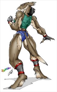 Rating: Safe Score: 0 Tags: 1998 5:8 anthro artist_collaboration back_focus biceps bloody_roar christie_majors dynotaku e621 fan_character female konami macropod mammal marsupial muscular muscular_anthro muscular_female simple_background solo source_request tail teknokat thick_thighs werecreature white_background User: bunchy7s