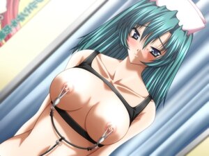 Rating: Explicit Score: 0 Tags: aqua_hair blush female leash nipple_chain nipple_clamps nipple_leash nipple_torture nurse oppai rule34 User: bunchy7s