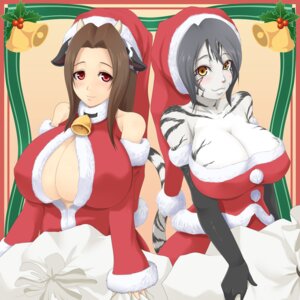 Rating: Questionable Score: 0 Tags: 1:1 animal_humanoid big_breasts blush breasts christmas cleavage clothed clothing duo e621 felid felid_humanoid female front_view holidays huge_breasts humanoid looking_at_viewer mammal mammal_humanoid pantherine pantherine_humanoid tail tiger_humanoid yaise User: bunchy7s
