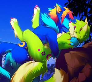 Rating: Explicit Score: 0 Tags: anthro blue_body blue_fur bodily_fluids breasts canid canine canis cum digital_drawing_(artwork) digital_media_(artwork) domestic_dog duo e621 erection eyes_closed falvie falvie_(character) feet female female_penetrated fionbri fur genital_fluids genitals green_body green_fur hindpaw kissing male male/female male_penetrating male_penetrating_female mammal nipples nude paws penetration penile penile_penetration penis penis_in_vagina sex side_view sparklefur tail unavailable_at_source vaginal vaginal_fluids vaginal_penetration User: bunchy7s