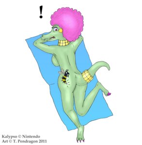 Rating: Questionable Score: 0 Tags: 2011 akapendragon anthro arthropod bee bee_sting breasts butt crocodilian donkey_kong_(series) donkey_kong_barrel_blast e621 female hymenopteran insect kalypso kremling nintendo non-mammal_breasts nude raised_tail reptile scalie simple_background solo sting tail white_background zinger User: bunchy7s