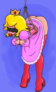 Rating: Explicit Score: 0 Tags: arms_behind_back artist_request ass ball_gag blindfold blush bondage boots breasts cleavage dress female gag gagged human mario_(series) nintendo princess_peach red_ball_gag rope rope_bondage rule34 straight_hair suspension thigh_boots tied_up User: bunchy7s