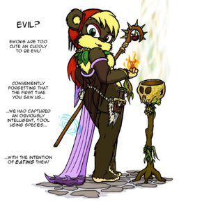 Rating: Questionable Score: 0 Tags: anthro barefoot black_outline blonde_hair bone breasts brown_body brown_fur brown_nose butt cape clothed clothing dagger digital_media_(artwork) e621 english_text ewok feet female full-length_portrait fur green_eyes hair holding_object holding_weapon kkatman knife leaf_clothing looking_at_viewer looking_back magic magic_user mammal melee_weapon outline polearm portrait shaman side_boob simple_background skimpy skull smile solo staff star_wars text translucent translucent_clothing tribal tribal_spellcaster weapon white_background User: bunchy7s