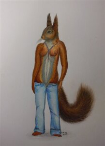 Rating: Questionable Score: 0 Tags: 2009 anthro bottomwear breasts clothed clothing denim denim_bottomwear denim_clothing e621 female jeans jewelry mammal mixxiwuff necklace pants rodent sciurid solo tail topless tree_squirrel User: bunchy7s