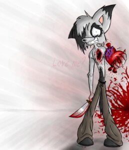 Rating: Questionable Score: 0 Tags: alternative_fashion anthro blood bodily_fluids canid canine canis e621 emo emo_haircut glamfur gore hair hair_over_eye heart_(organ) heart_symbol knife love male mammal one_eye_obstructed organs sad solo tears unknown_artist wolf User: bunchy7s Rating: Questionable Score: 0 Tags: alternative_fashion anthro blood bodily_fluids canid canine canis e621 emo emo_haircut glamfur gore hair hair_over_eye heart_(organ) heart_symbol knife love male mammal one_eye_obstructed organs sad solo tears unknown_artist wolf User: bunchy7s