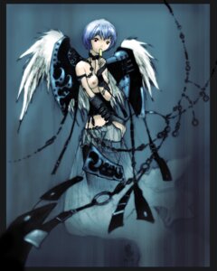 Rating: Explicit Score: 0 Tags: belts breasts clothing collar female leather neon_genesis_evangelion rei_ayanami rule34 small_breasts tagme topless wings User: bunchy7s