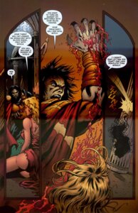Rating: Questionable Score: 0 Tags: blood bodily_fluids comic crystal_dynamics decapitation dialogue duo e621 english_text female hi_res joe_benitez joe_weems kain_(legacy_of_kain) legacy_of_kain michael_nelsen raziel_(legacy_of_kain) severed_body_part severed_head soul_reaver text undead vampire wraith User: bunchy7s