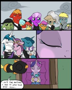 Rating: Safe Score: 0 Tags: 2012 apple_bloom_(mlp) applejack_(mlp) bandage bed big_macintosh_(mlp) blonde_hair blue_eyes blue_hair bodily_fluids brother_(lore) brother_and_sister_(lore) cheerilee_(mlp) clothed clothing coffin comic cowboy_hat crying daughter_(lore) death derpy_hooves_(mlp) dialogue digital_media_(artwork) dinky_hooves_(mlp) dress e621 earth_pony elderly elderly_female elderly_feral english_text equid equine eyes_closed family father_(lore) father_and_child_(lore) father_and_daughter_(lore) father_and_son_(lore) feathered_wings feathers female female_feral feral flashback flower freckles friendship_is_magic funeral fur furniture grandchild_(lore) granddaughter_(lore) grandmother_(lore) grandmother_and_grandchild_(lore) grandmother_and_granddaughter_(lore) grandmother_and_grandson_(lore) grandparent_(lore) grandparent_and_grandchild_(lore) grandson_(lore) granny_smith_(mlp) grey_body grey_feathers group hair hasbro hat headgear headwear hooves horn horse husband_and_wife lamentation love makeup mammal mane married_couple mayor_mare_(mlp) metal_(artist) mother_(lore) mother_and_child_(lore) mother_and_daughter_(lore) mother_and_father_(lore) mother_and_son_(lore) mourning multicolored_hair my_little_pony mythological_creature mythological_equine mythology night_light_(mlp) orange_body orange_fur parent_(lore) parent_and_child_(lore) parent_and_daughter_(lore) parent_and_son_(lore) pegasus pink_body pink_fur plant pony purple_body purple_fur purple_hair red_body red_fur rose_(flower) scootaloo_(mlp) shining_armor_(mlp) sibling_(lore) sister_(lore) sister_in_law sisters_(lore) son_(lore) speech_bubble tears tears_of_desperation tears_of_sadness text the_feels twilight_sparkle_(mlp) twilight_velvet_(mlp) two_tone_hair unguligrade unicorn winged_unicorn wings User: bunchy7s