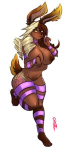 Rating: Questionable Score: 0 Tags: 2014 accessory anthro areola big_breasts biped black_nose blonde_hair bonbon_(hollandworks) breasts brown_body brown_fur brown_hair candy chocolate chocolate_bunny colored_nails crossed_clips dessert e621 feet female food food_creature fur hair hair_accessory hairclip hollandworks humanoid_feet lagomorph leporid long_hair looking_at_viewer luvon mammal multicolored_hair nails navel nipples nude orange_body orange_eyes orange_fur parallel_clips plantigrade pubes rabbit ribbons simple_background smile solo sprinkles standing tattoo white_background white_hair wide_hips User: bunchy7s