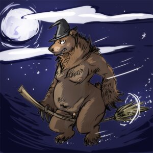 Rating: Explicit Score: 0 Tags: 1boy 2010 anthro bear broom broomstick flying fur hat maim male male_only moon nude outside penis rule34 solo witch User: bunchy7s