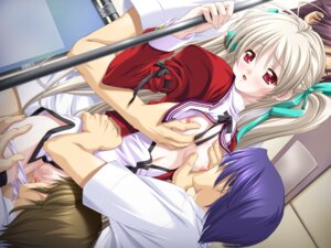 Rating: Explicit Score: 0 Tags: breasts censored chikan female game_cg panties pussy red_eyes rule34 underwear User: bunchy7s