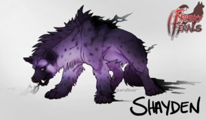 Rating: Safe Score: 0 Tags: abstract_background breath claws conditional_dnp digitigrade e621 fangs feral frisky_ferals grey_eyes hi_res hyena logo male mammal mane monster quadruped sefeiren shadow shadow_creature shayden simple_background solo spots spotted_hyena standing tail teeth unknown_species User: bunchy7s