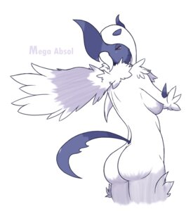 Rating: Questionable Score: 0 Tags: anthro anthrofied biped black_body black_skin breasts butt e621 english_text eyelashes feathered_wings feathers female frown fur generation_6_pokemon hair horn looking_at_viewer mega_absol mega_evolution midnitez neck_tuft nintendo nude pokemon pokemon_(species) pokemorph red_eyes shadow side_boob simple_background solo spikes standing text tuft white_background white_body white_fur wings User: bunchy7s