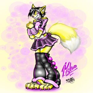 Rating: Questionable Score: 0 Tags: 1:1 anthro biped bottomwear canid canine clothed clothing crossdressing e621 femboy fennec_fox fluffy fluffy_tail fox looking_at_viewer male mammal mokuno pink_clothing shy skirt solo standing tail true_fox unknown_artist User: bunchy7s