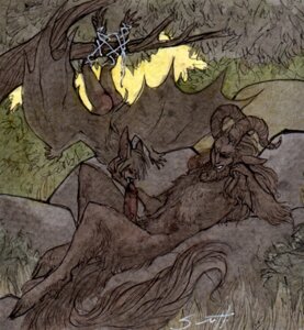 Rating: Explicit Score: 0 Tags: anthro bat bdsm bondage bound butt dangling deity dingbat_(character) duo e621 erection european_mythology fellatio female genitals greek_mythology hanging_from_branch hooves in_tree licking low_res male male/female mammal mixed_media mythology oral outside painting_(artwork) pan_(mythology) pen_(artwork) penile penis penis_lick plant satyr sex strange-selki suspension tail tongue tongue_out traditional_media_(artwork) traditional_painting_(artwork) traditional_watercolor_(artwork) tree upside_down upside_down_fellatio watercolor_(artwork) winged_arms wings User: bunchy7s