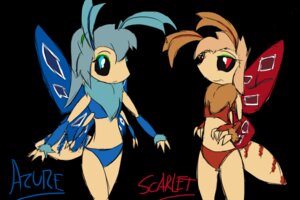 Rating: Safe Score: 0 Tags: 3:2 arthropod arthropod_abdomen black_sclera blue_eyes duo e621 female insect lepidopteran moth proteus red_eyes sibling_(lore) sister_(lore) sisters_(lore) User: bunchy7s