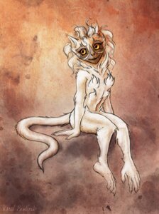Rating: Questionable Score: 0 Tags: amber_eyes anthro biped black_sclera chest_tuft e621 feet female fur hair karol_pawlinski lemur mammal nude prehensile_feet primate sifaka silky_sifaka sitting sketch smile solo strepsirrhine tail toes tuft white_body white_fur white_hair User: bunchy7s