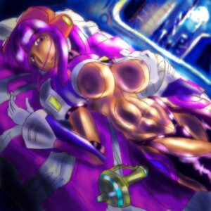 Rating: Questionable Score: 0 Tags: abs breasts capcom dark_skin female layer lowres mega_man mega_man_x nipples purple_hair rule34 underboob User: bunchy7s