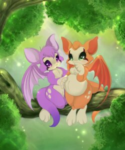 Rating: Safe Score: 0 Tags: 5:6 anthro bat belly big_belly black_kitty blush breasts detailed_background duo dust:_an_elysian_tail e621 fan_character female fidget_(elysian_tail) fobo_(black_kitty) forest fur hi_res male mammal membrane_(anatomy) membranous_wings nature nimbat outside plant pregnant romantic romantic_couple tree tuft wings User: bunchy7s