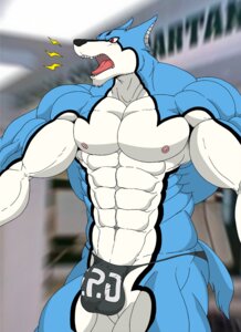 Rating: Questionable Score: 0 Tags: abs anthro biceps big_muscles biped canid canine canis clothed clothing doggie_kruger domestic_dog e621 hi_res kyuuhari male mammal muscular muscular_anthro muscular_male nipples pecs power_rangers power_rangers_spd skimpy solo speedo standing swimwear topless User: bunchy7s