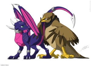 Rating: Questionable Score: 0 Tags: 2009 accipitrid accipitriform activision assisted_exposure avian avian_feet beak bird blade cynder dragon duo e621 eagle female feral green_eyes interspecies jako male membrane_(anatomy) membranous_wings mythological_creature mythological_scalie mythology nude scalie simple_background spyro_the_dragon tail tail_blade wairu weapon_tail white_background wings User: bunchy7s