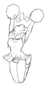 Rating: Safe Score: 0 Tags: black_and_white blush blush_stickers breasts cheerleader crossgender e621 eyes_closed female generation_1_pokemon hitmonchan humanoid monochrome nintendo pokemon pokemon_(species) pom_poms simple_background solo traditional_media_(artwork) tryfag white_background User: bunchy7s
