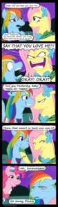 Rating: Safe Score: 0 Tags: absurd_res blue_body blue_eyes blue_feathers blue_fur cartoonlion comic e621 earth_pony english_text equid equine feathered_wings feathers female feral fluttershy_(mlp) friendship_is_magic fur green_eyes hair hasbro hi_res horse mammal multicolored_hair my_little_pony mythological_creature mythological_equine mythology pegasus pink_body pink_eyes pink_fur pink_hair pinkie_pie_(mlp) pony rainbow_dash_(mlp) rainbow_hair text wings User: bunchy7s