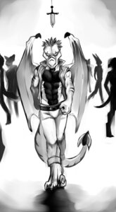 Rating: Safe Score: 0 Tags: 2012 abs anthro athletic belt biceps bottomwear claws clothed clothing dagger demicoeur digital_media_(artwork) dragon e621 front_view greyscale group horn jacket looking_at_viewer male markings melee_weapon membrane_(anatomy) membranous_wings monochrome muscular mythological_creature mythological_scalie mythology open_clothing open_shirt open_topwear pants pecs pose scales scalie scar shirt silhouette solo_focus standing stripes tail toe_claws topwear walking weapon wings User: bunchy7s Rating: Safe Score: 0 Tags: 2012 abs anthro athletic belt biceps bottomwear claws clothed clothing dagger demicoeur digital_media_(artwork) dragon e621 front_view greyscale group horn jacket looking_at_viewer male markings melee_weapon membrane_(anatomy) membranous_wings monochrome muscular mythological_creature mythological_scalie mythology open_clothing open_shirt open_topwear pants pecs pose scales scalie scar shirt silhouette solo_focus standing stripes tail toe_claws topwear walking weapon wings User: bunchy7s