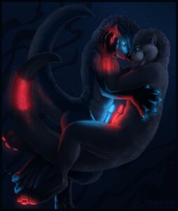 Rating: Explicit Score: 0 Tags: 2012 5_fingers anthro bioluminescence black_nose claws digital_media_(artwork) duo e621 erection feet fingers frottage fully/fully_submerged fully_submerged fur genitals glowing glowing_genitalia glowing_penis hair humanoid_genitalia humanoid_penis jazzotter male male/male mammal membrane_(anatomy) mustelid open_mouth otter pawpads paws penile penis penises_touching sex sex_in_water smile tail tek_otter toes underwater underwater_sex water webbed_feet webbed_hands whiskers zambuka User: bunchy7s