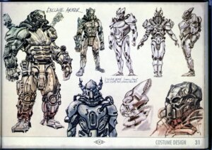 Rating: Safe Score: 0 Tags: absurd_res ambiguous_gender armor clothing costume e621 enclave_(fallout) english_text fallout group hi_res human machine mammal microsoft model_sheet not_furry official_art power_armor scan text the_art_of_fallout_3 unknown_artist vault-tec_logo User: bunchy7s