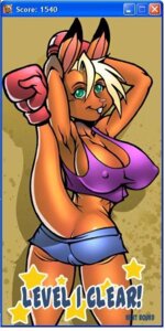 Rating: Questionable Score: 0 Tags: 1:2 anthro batting_the_ball clothing e621 fabio_paulino female kangaroo ko_(fabio_paulino) macropod mammal marsupial nipple_outline screencap solo tail undressing User: bunchy7s