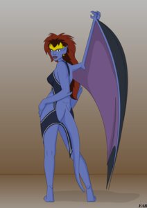 Rating: Questionable Score: 0 Tags: 1girls back_view blue-skinned_female blue_skin demona disney dress fab fab3716 female female_only gargoyles humanoid mature mature_female nipples red_hair rule34 see-through solo solo_female tagme User: bunchy7s
