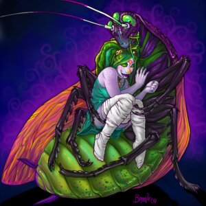 Rating: Safe Score: 0 Tags: 1:1 2009 alternative_fashion arthropod beetle blattodean clothing clown cockroach cuddling cybergoth dreadlocks duo e621 eyes_closed female goth insect legwear monster paint thigh_highs vera_(artist) User: bunchy7s